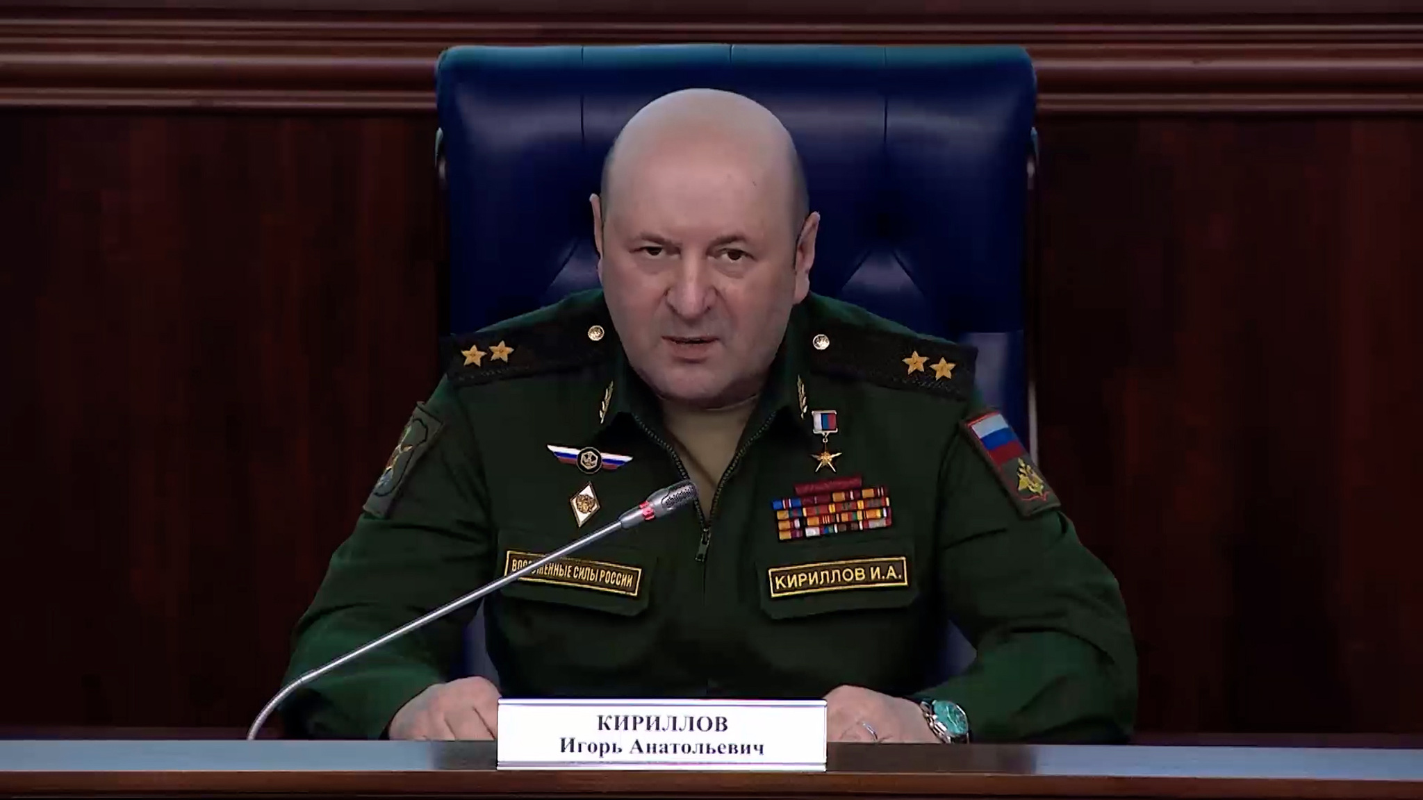 Кириллов обнародовал "небольшую часть" украинского военно-биологического досье