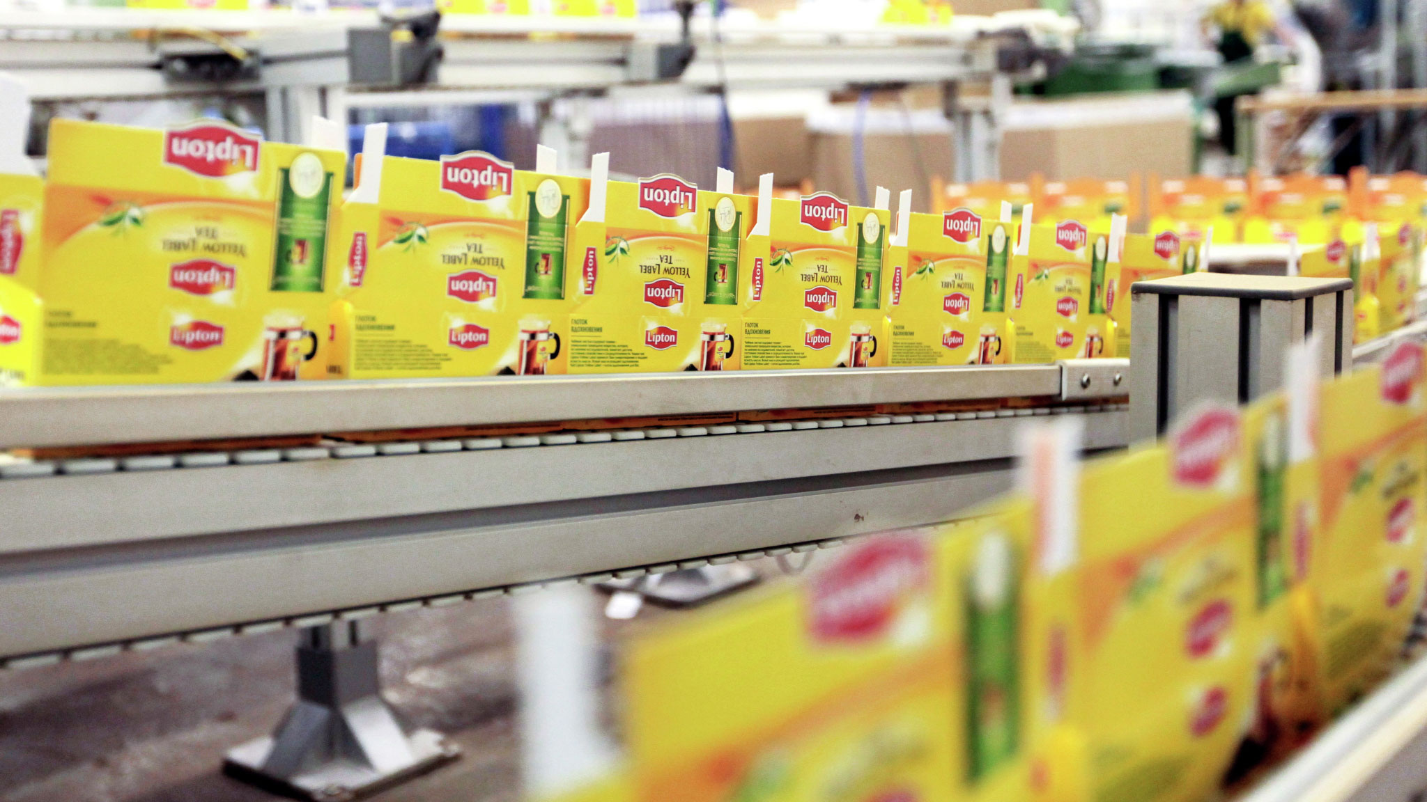 В России могут возобновить производство чая Lipton и Brooke Bond