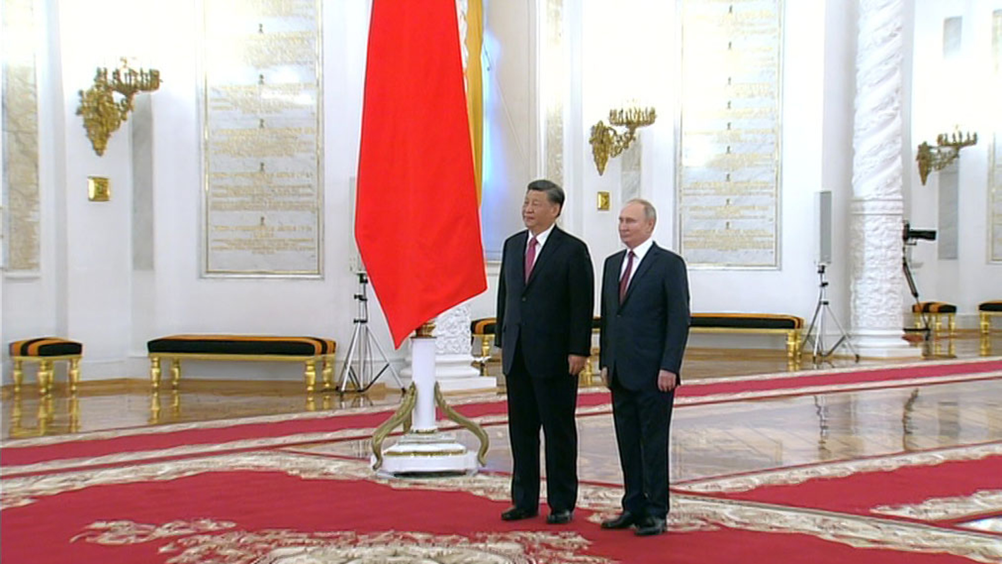 Си Цзиньпин прибыл в Кремль