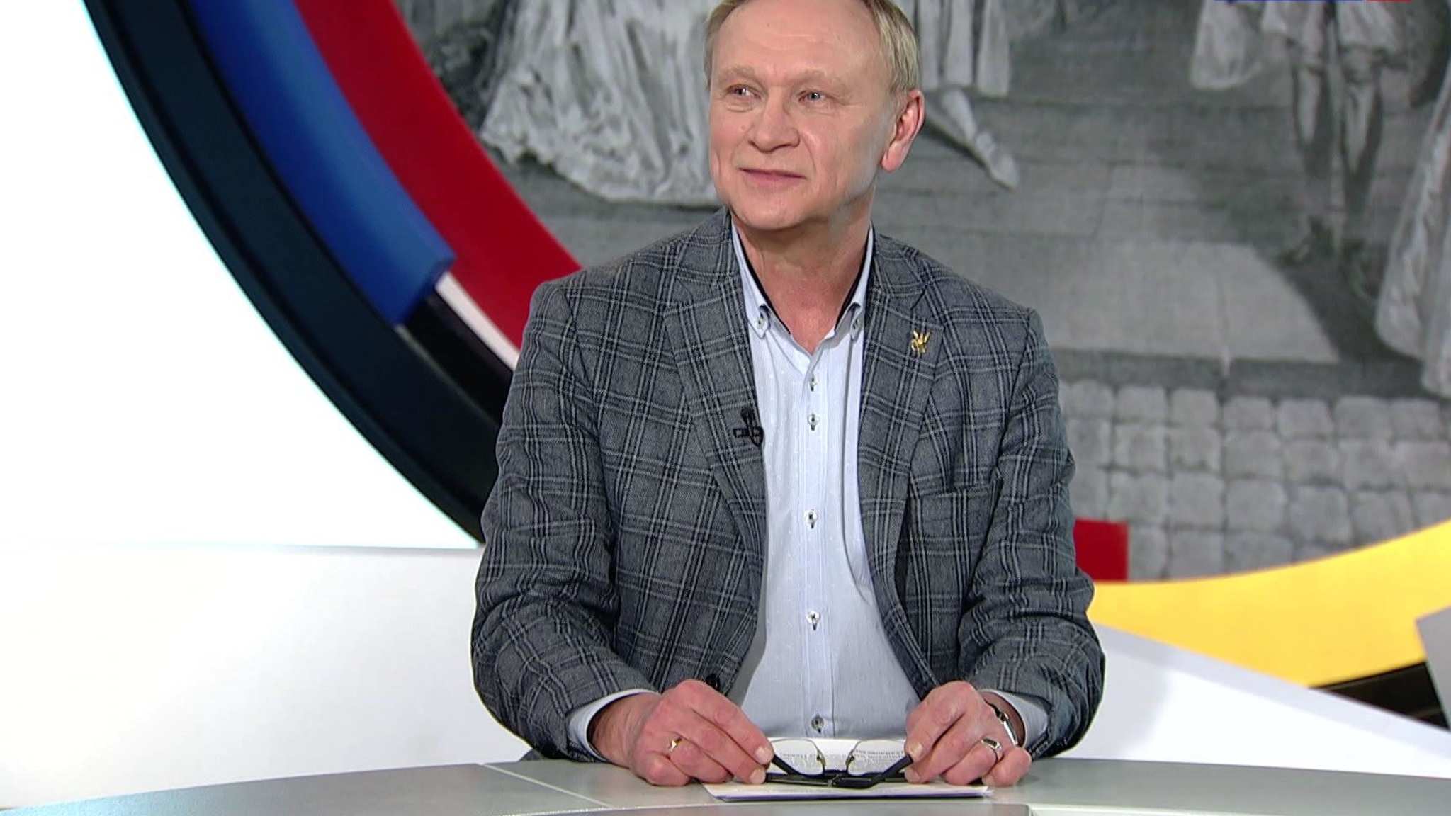 Беседа с директором Государственного музея А.С. Пушкина Евгением Богатыревым