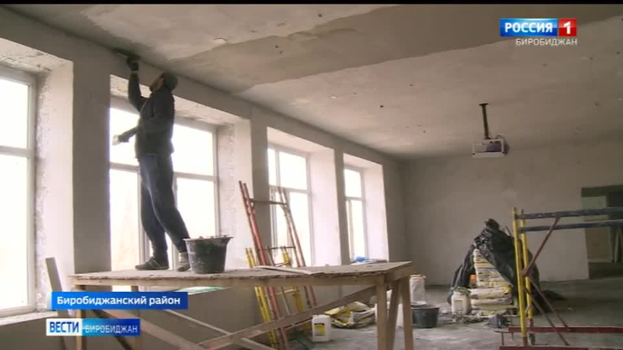 В селе Валдгейм капитально обновляют детский сад