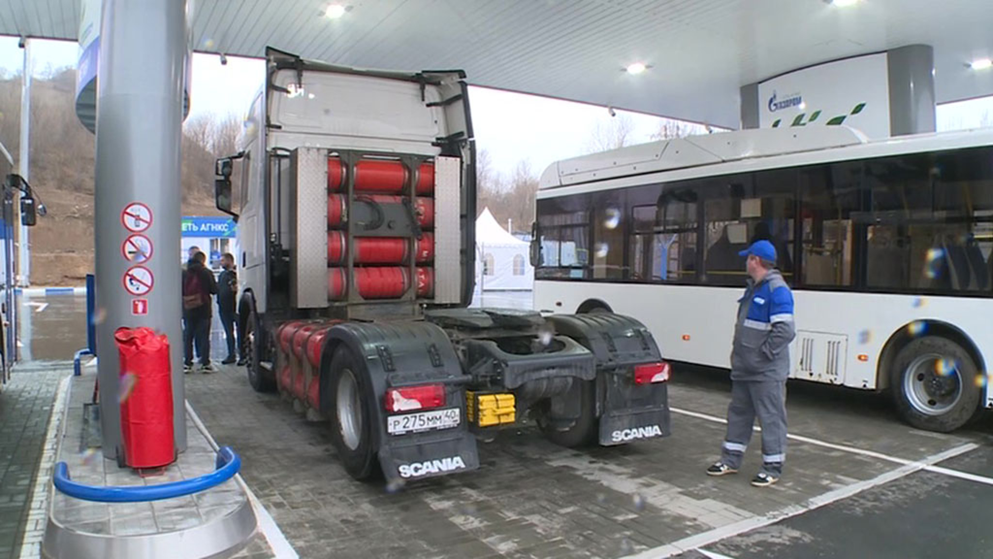 Газовая цивилизация для общественного транспорта