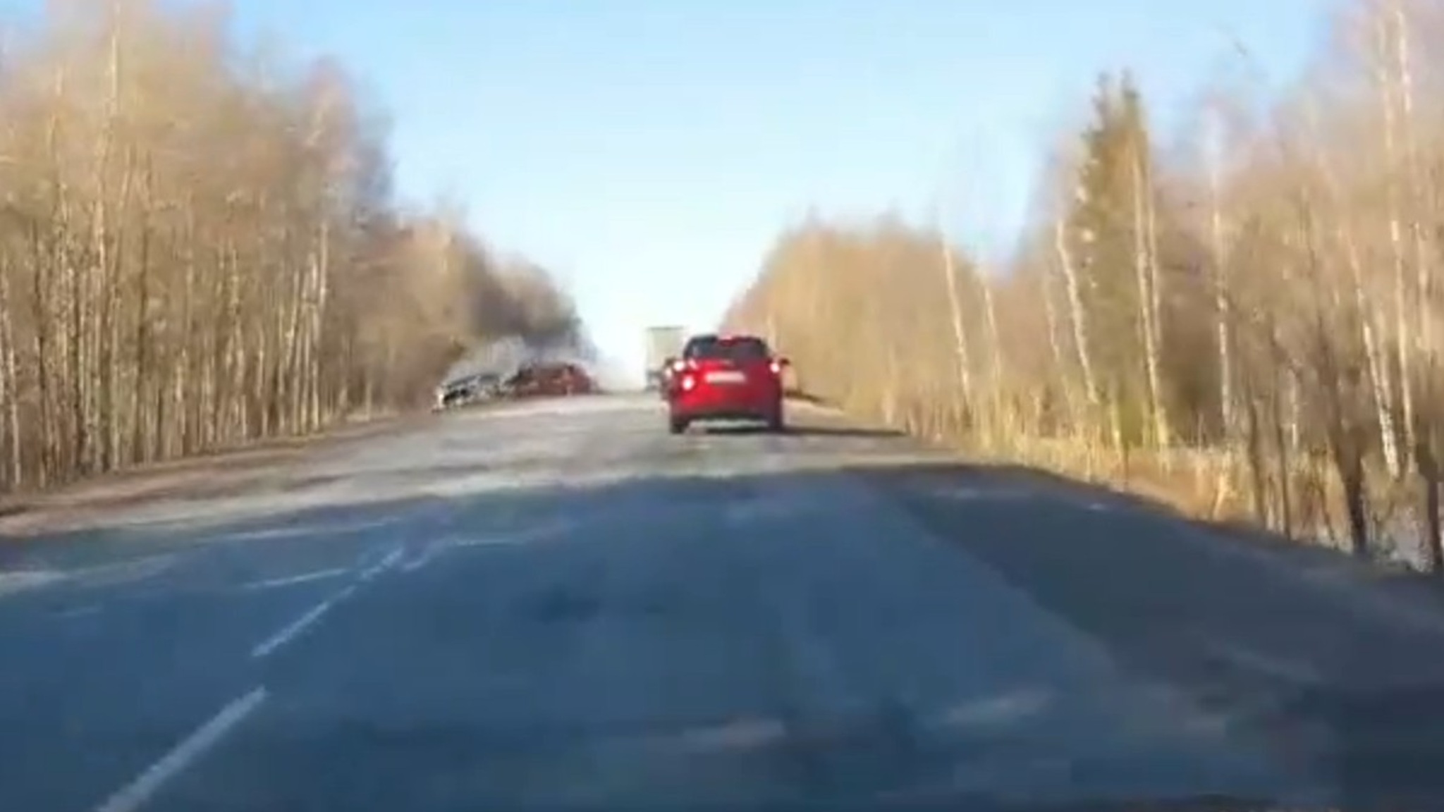 Смертельное ДТП под Пермью попало на видео