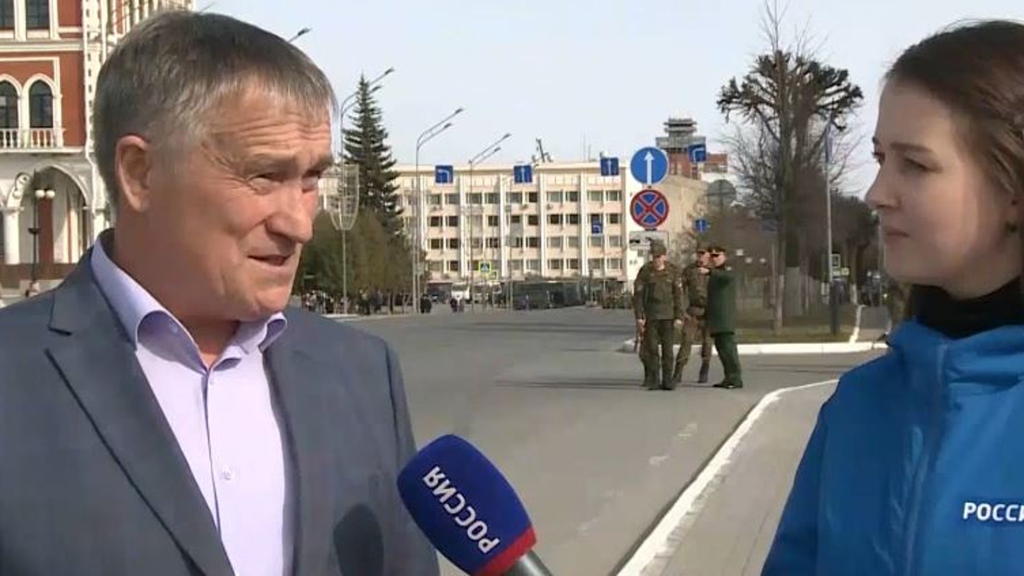 В Йошкар-Оле прошла первая репетиция парада к 9 Мая