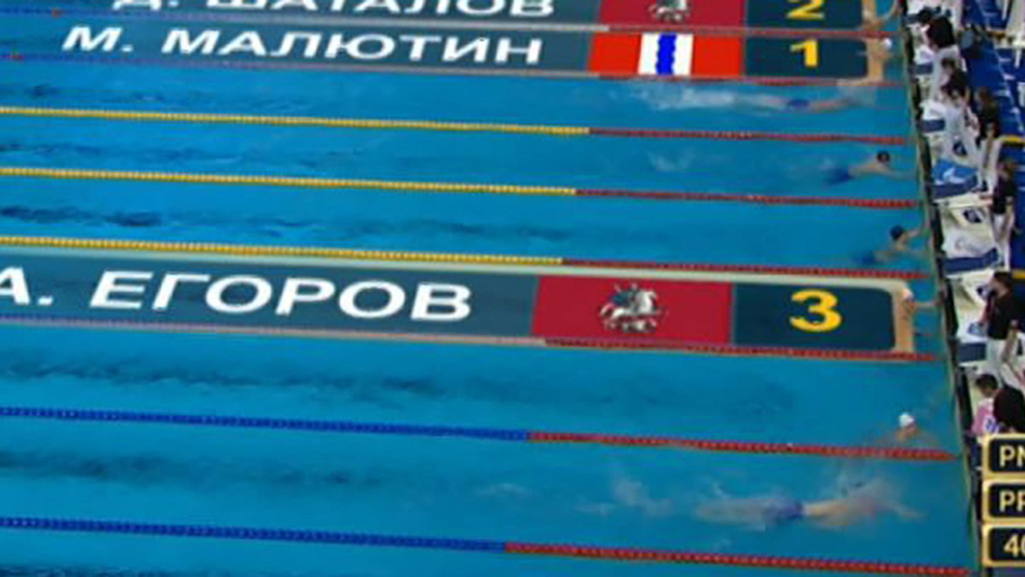 Климент Колесников стал чемпионом России в плавании на спине