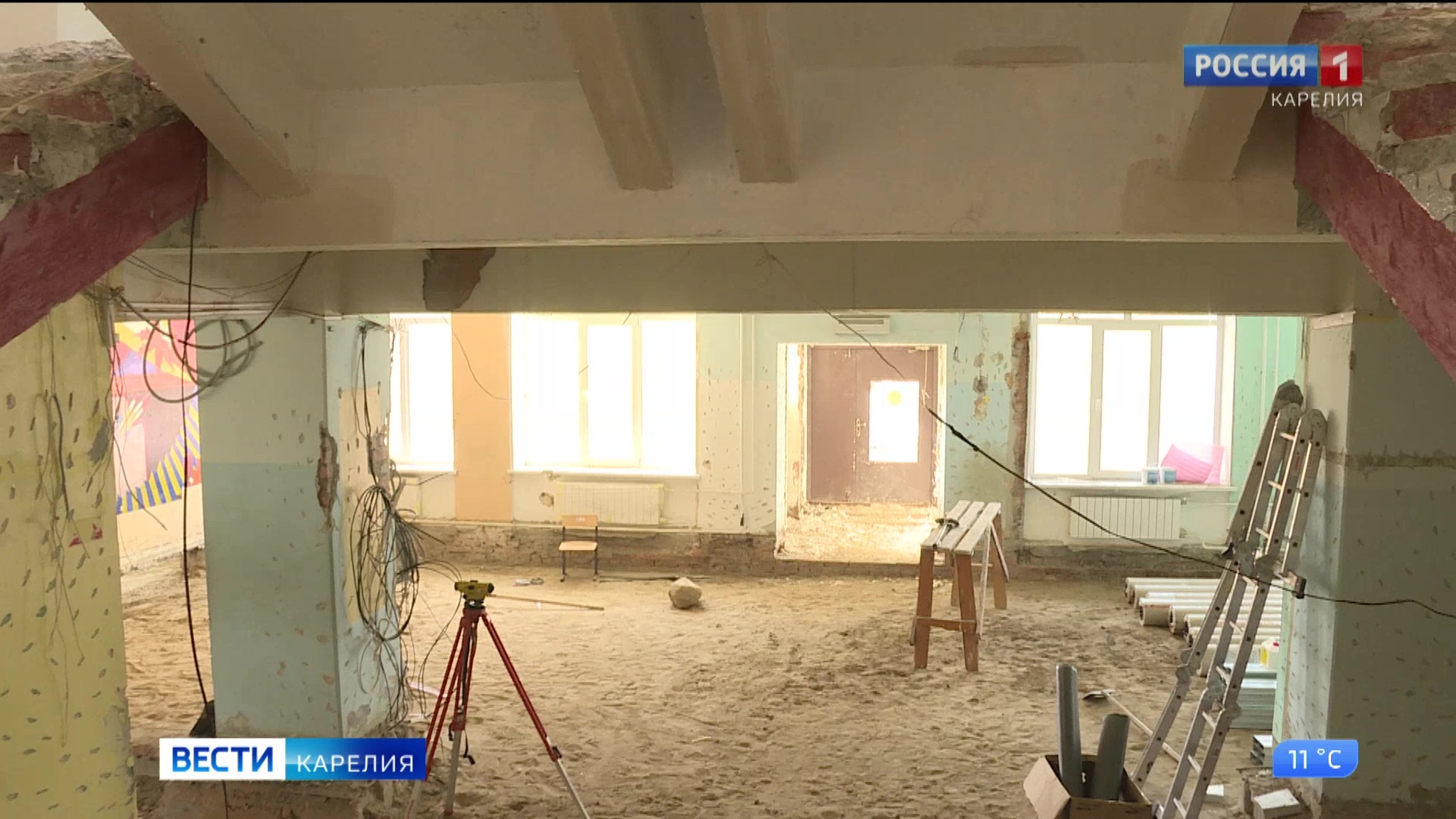 В Петрозаводске идет капитальный ремонт школ