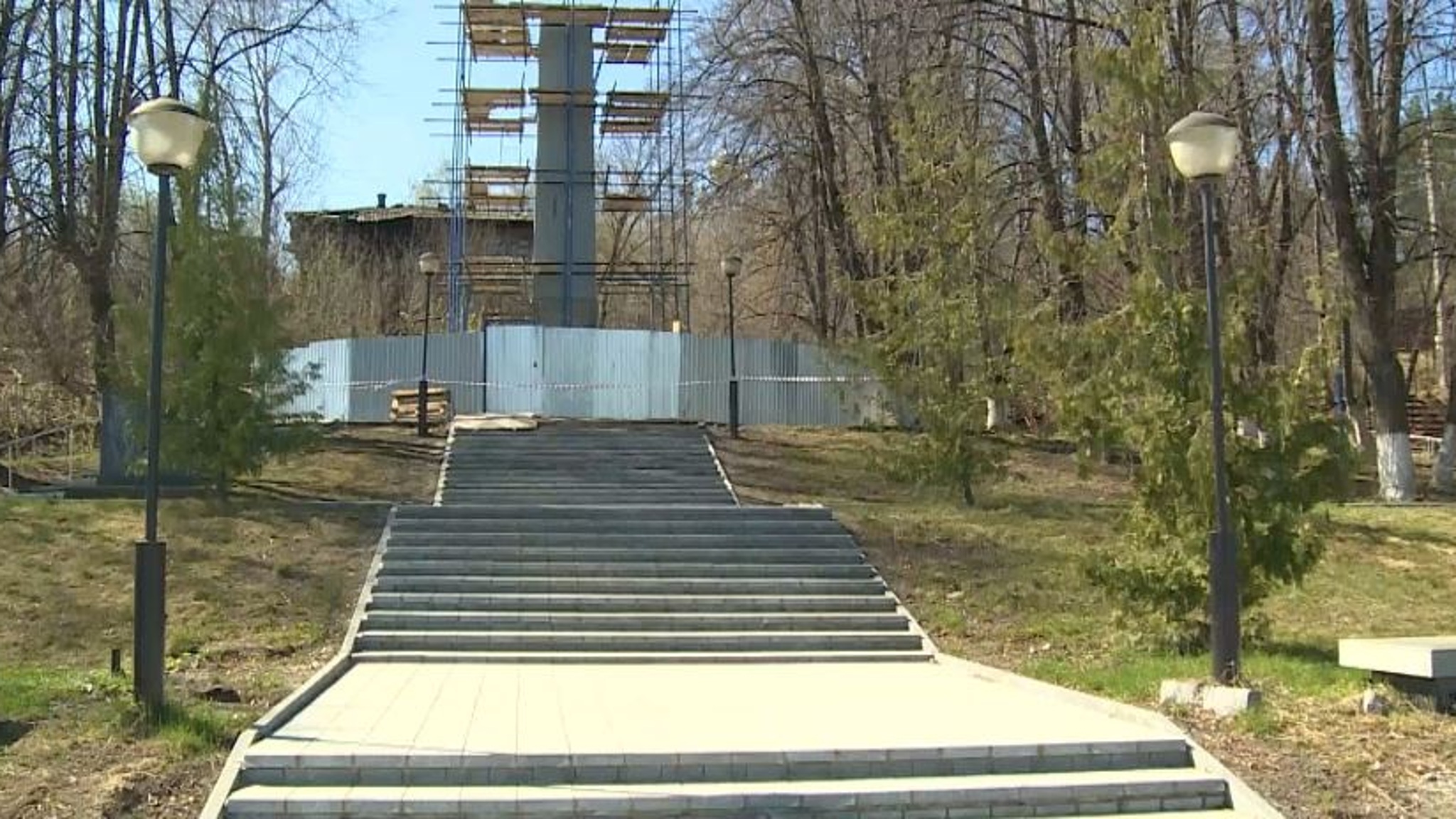 Обновлённый Вечный огонь в Козьмодемьянске будет гореть не только по праздникам