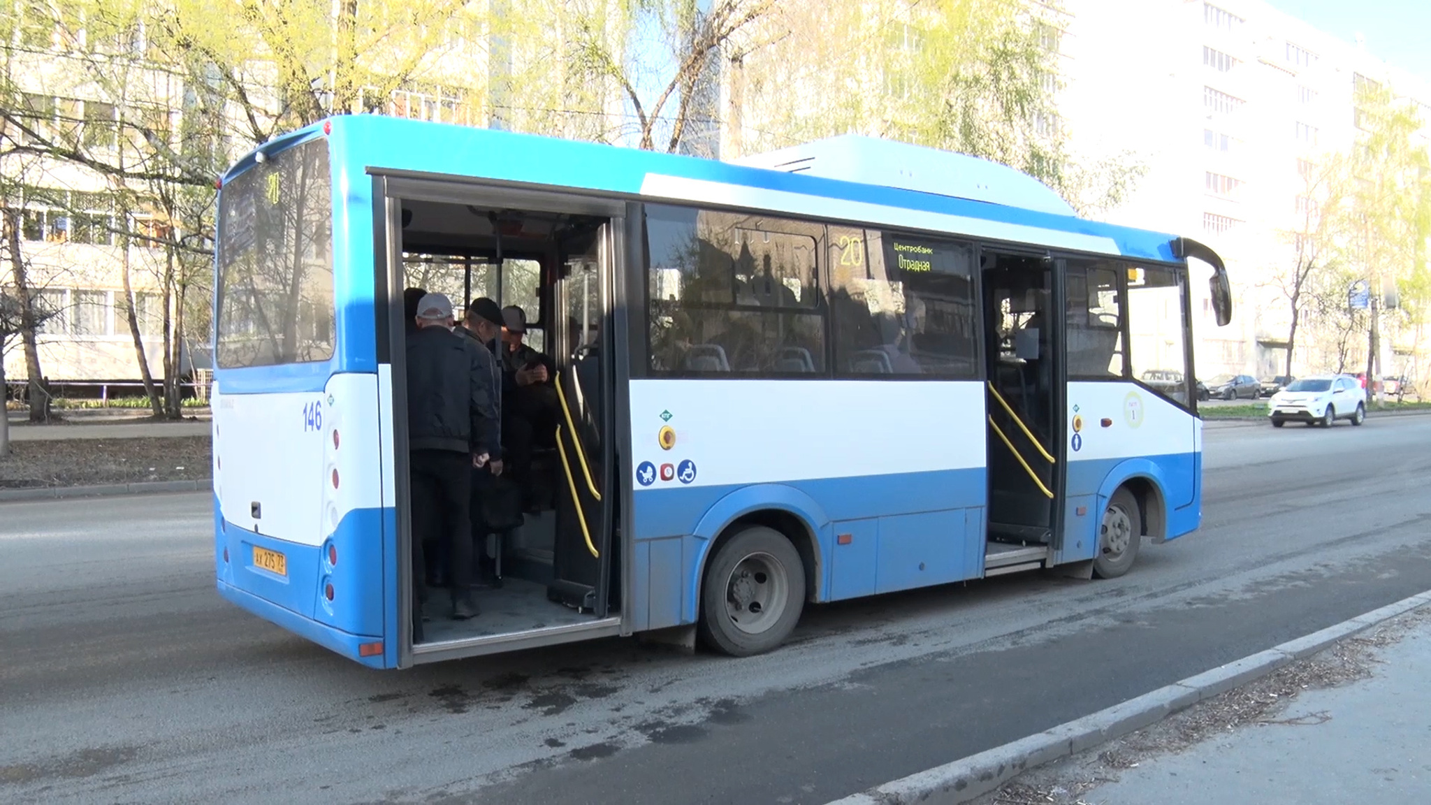 В Ульяновске возобновили движение автобусного маршрута №59