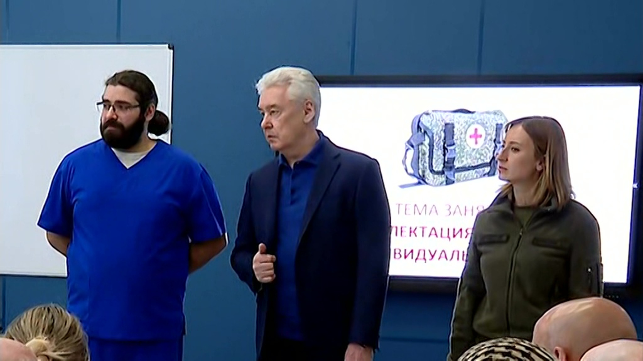 Собянин встретился с московскими контрактниками