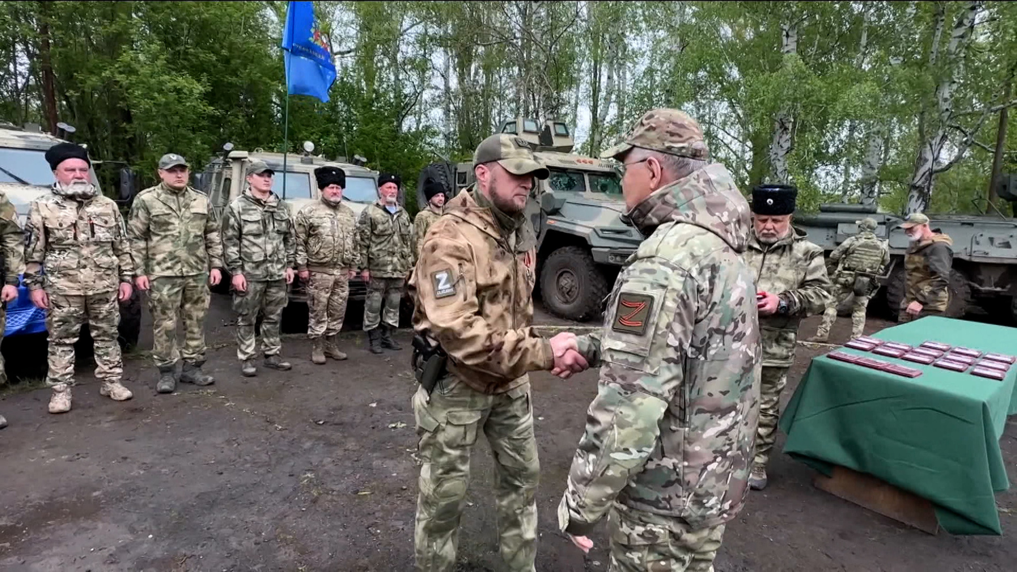 Чайка наградил бойцов "Терека"