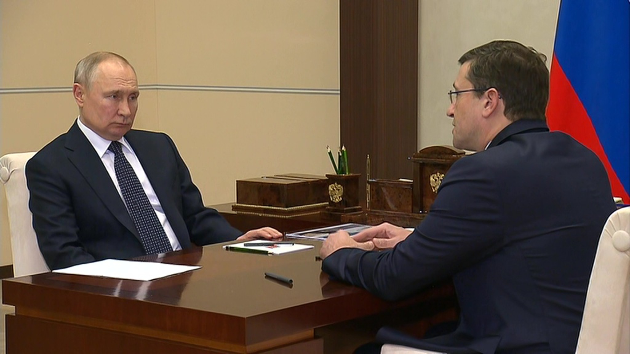 Глеб Никитин доложил президенту о мерах поддержки участников СВО