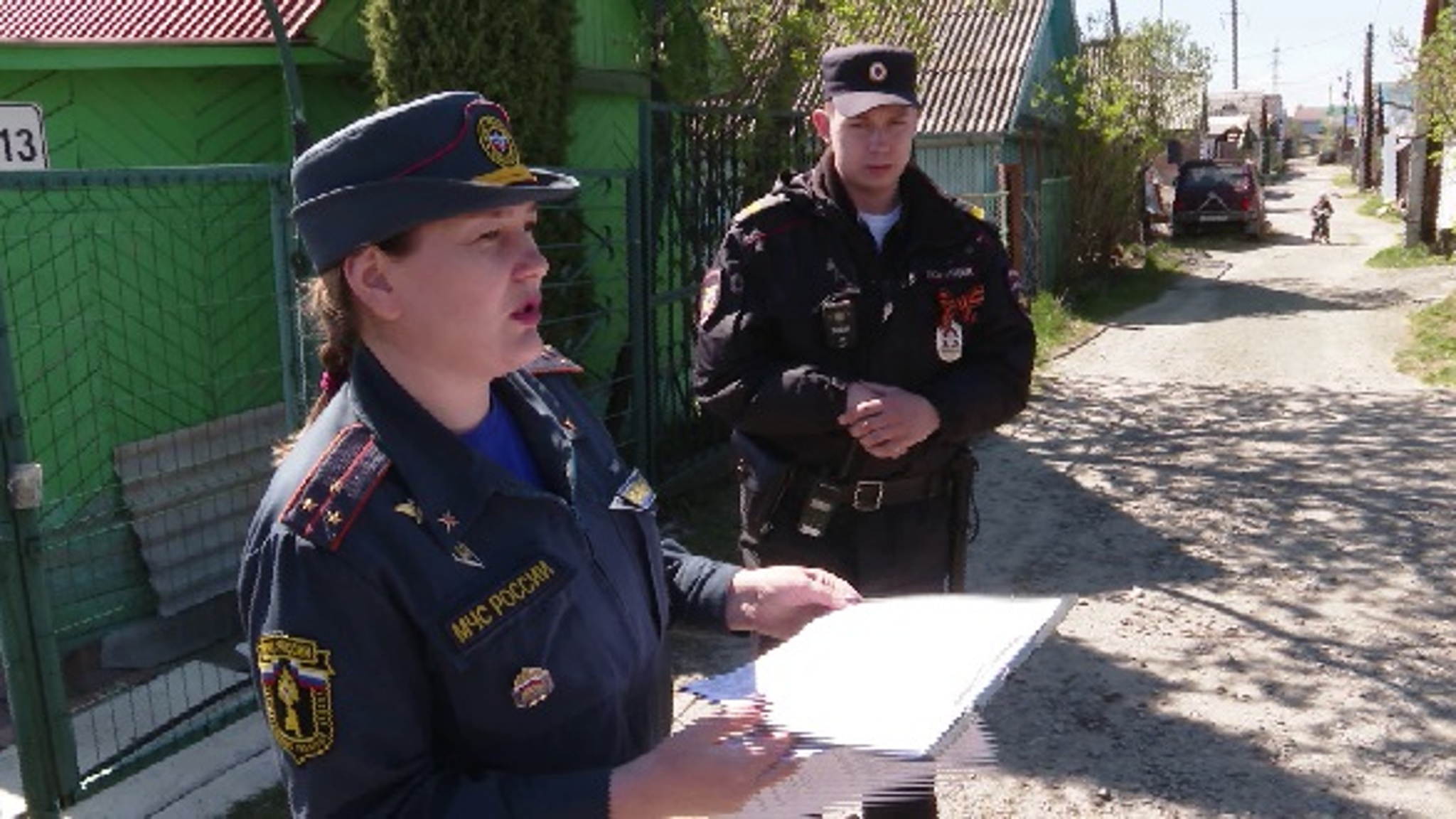 Сотрудники МЧС вышли в усиленные патрули по садовым товариществам