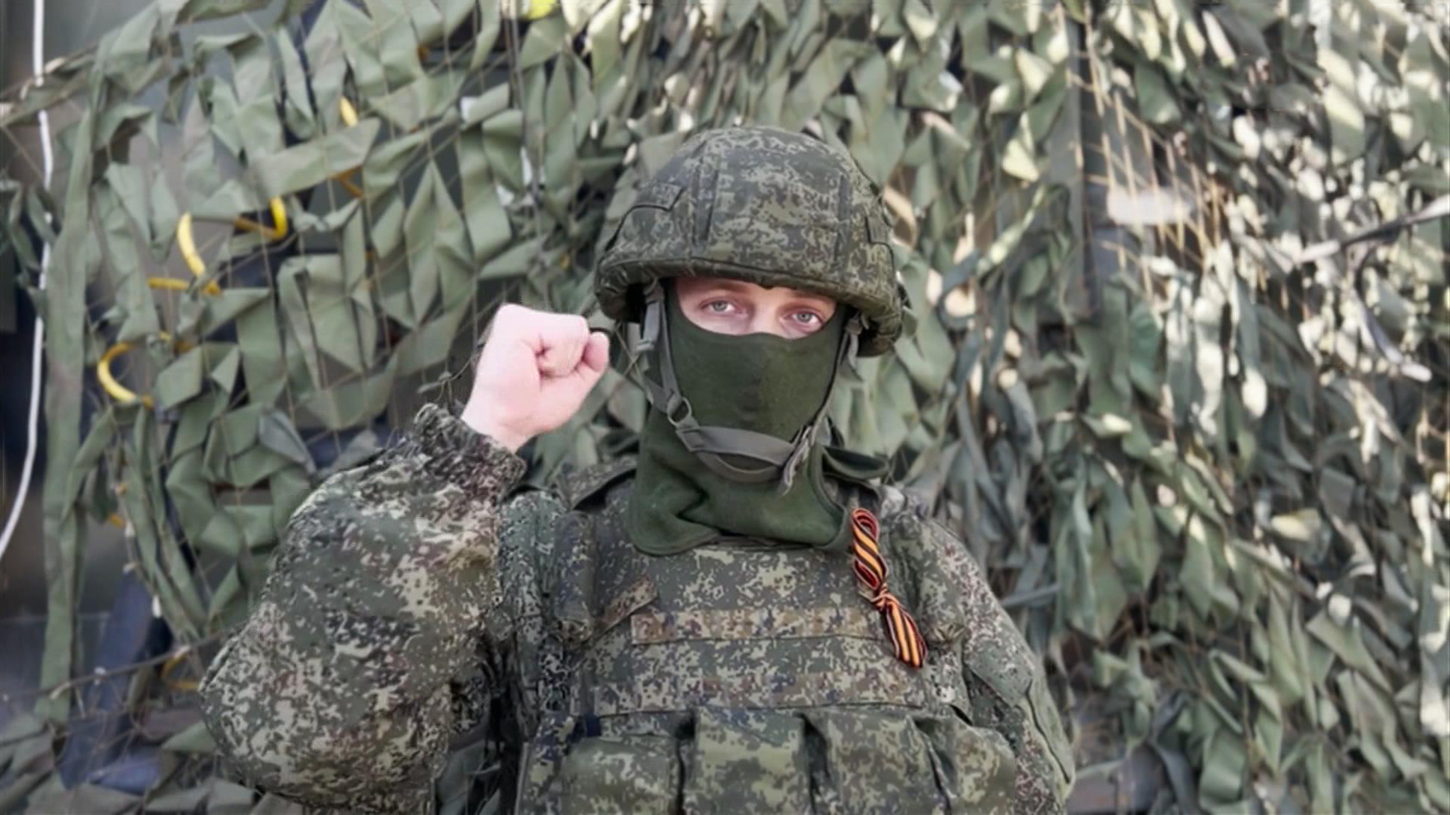 Солдаты с передовой поздравили ветеранов Великой Отечественной