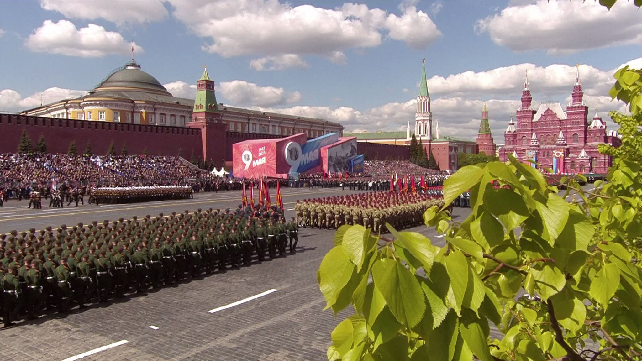 В России отметили День Победы