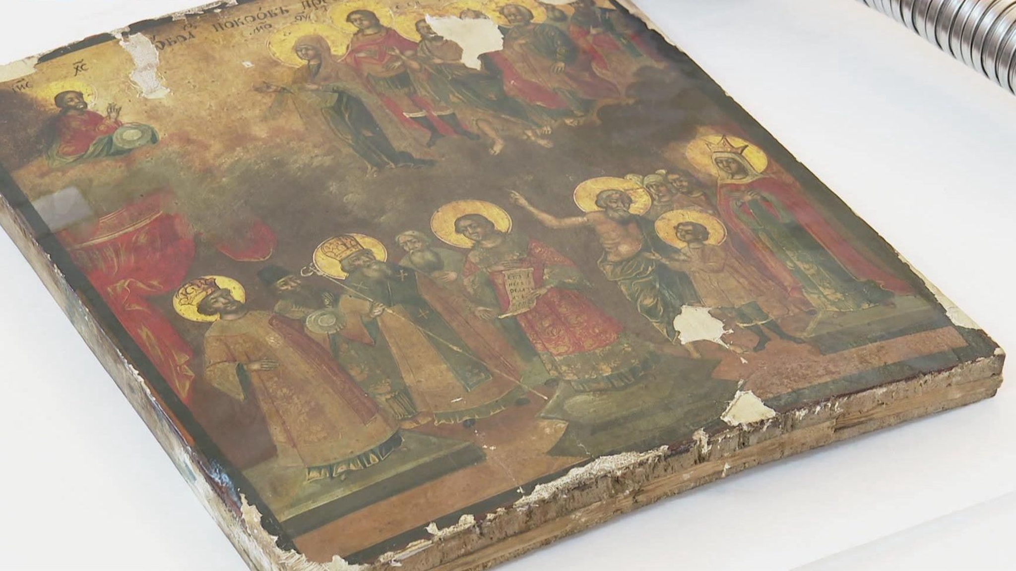 Старинные иконы реставрируют в Кирилло-Белозерском музее-заповеднике