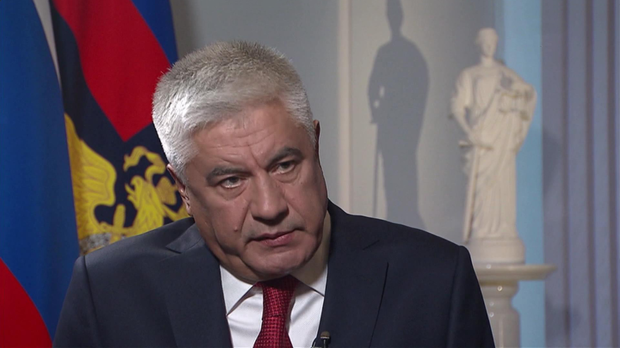 Глава МВД принимает поздравления