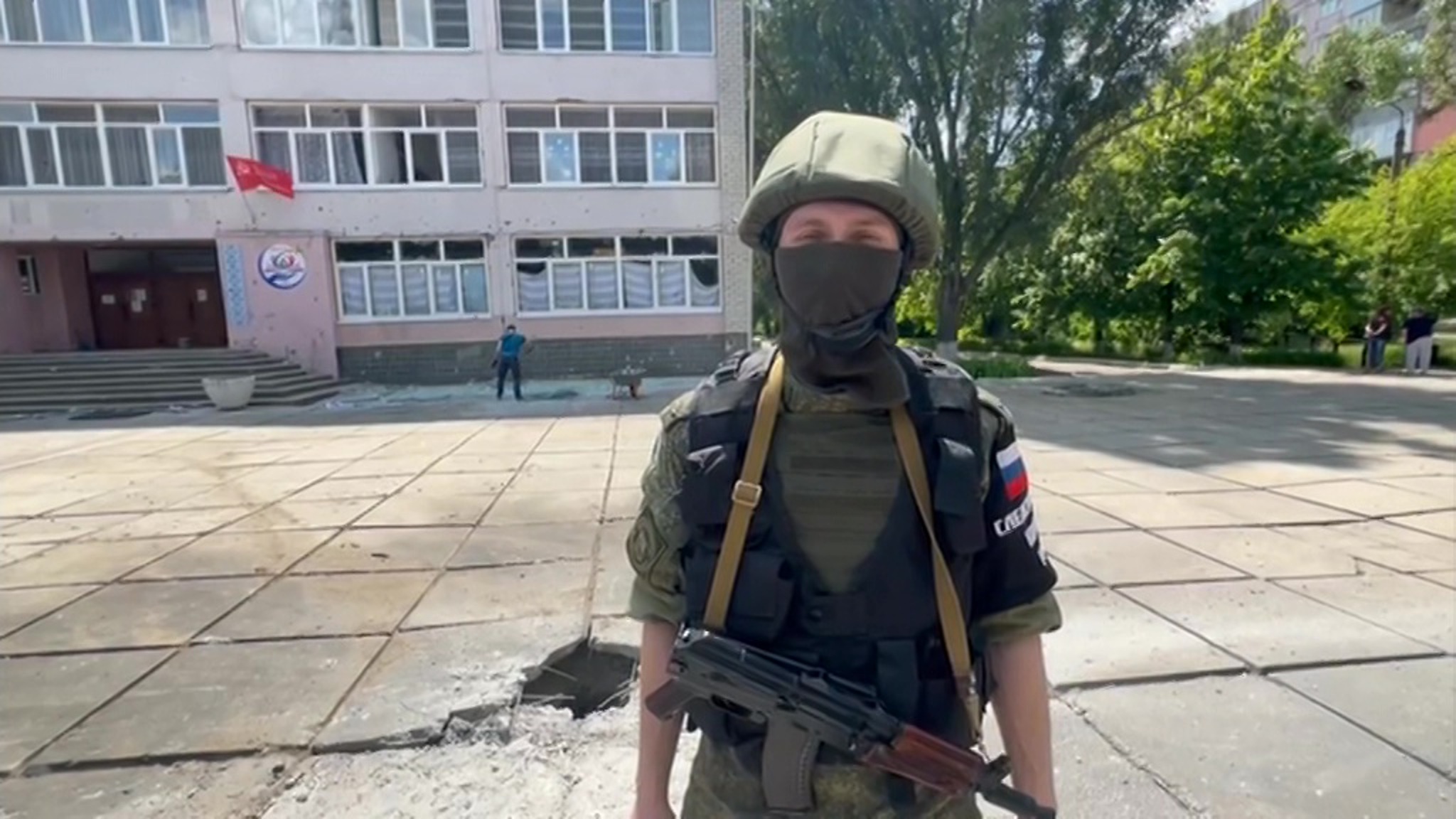 Город в Запорожской области подвергся обстрелу из ракетного оружия