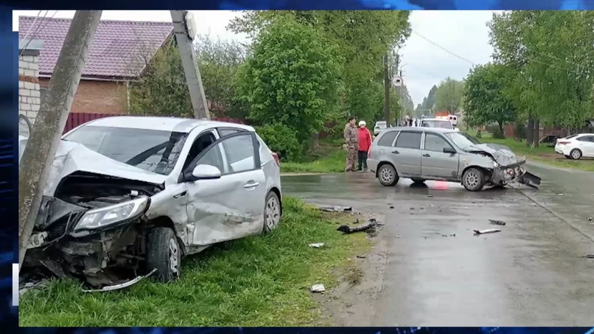 Шестилетний мальчик пострадал в аварии в посёлке Советском