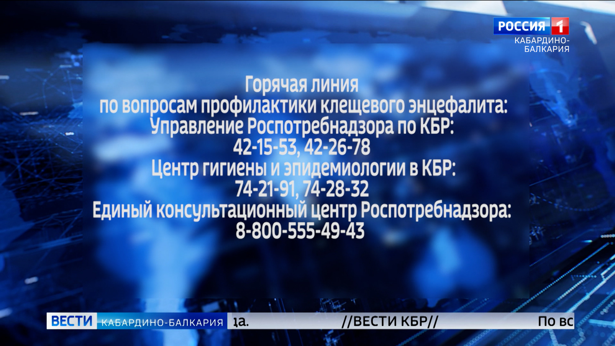 В КБР заработала “горячая линия” по вопросам профилактики клещевого энцефалита