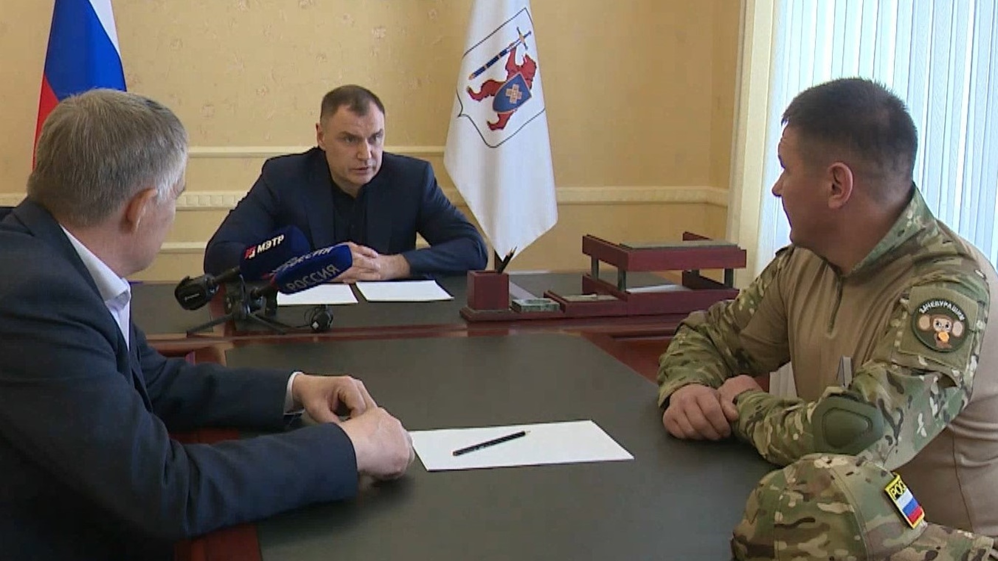 Глава республики Юрий Зайцев пообещал помочь участнику СВО из Марий Эл