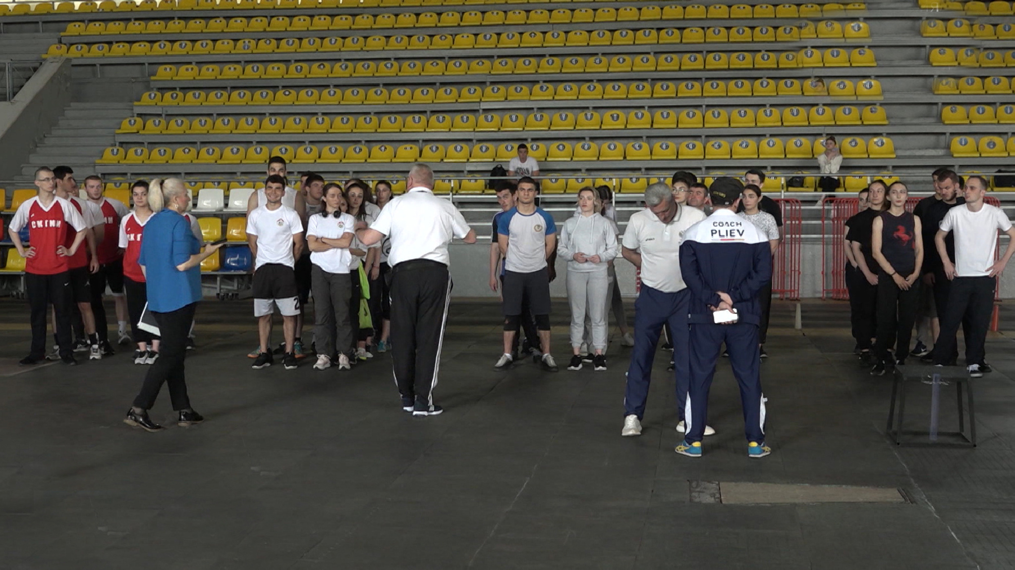 Во дворце спорта "Манеж" стартовал региональный этап всероссийского фестиваля "Готов к труду и обороне"