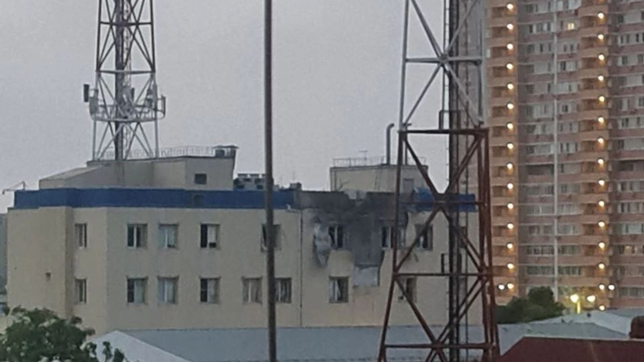 Появились кадры с последствями взрыва в Краснодаре