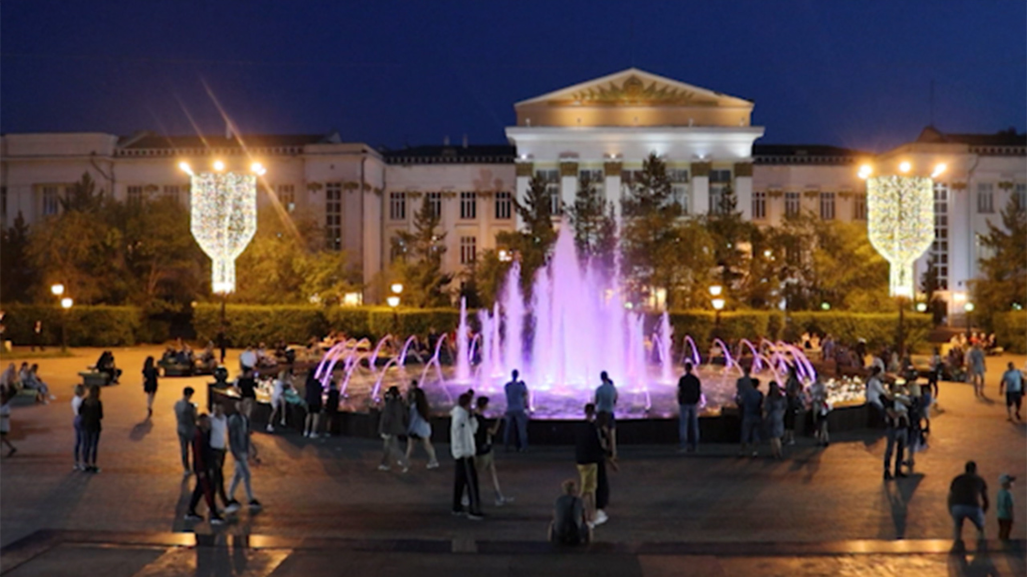 Фонтаны запустят к празднованию Дня города в Чите