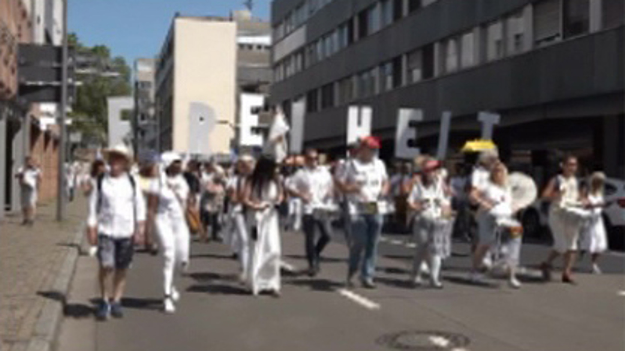 Массовая акция протеста против накачки оружием киевского режима прошла в ФРГ