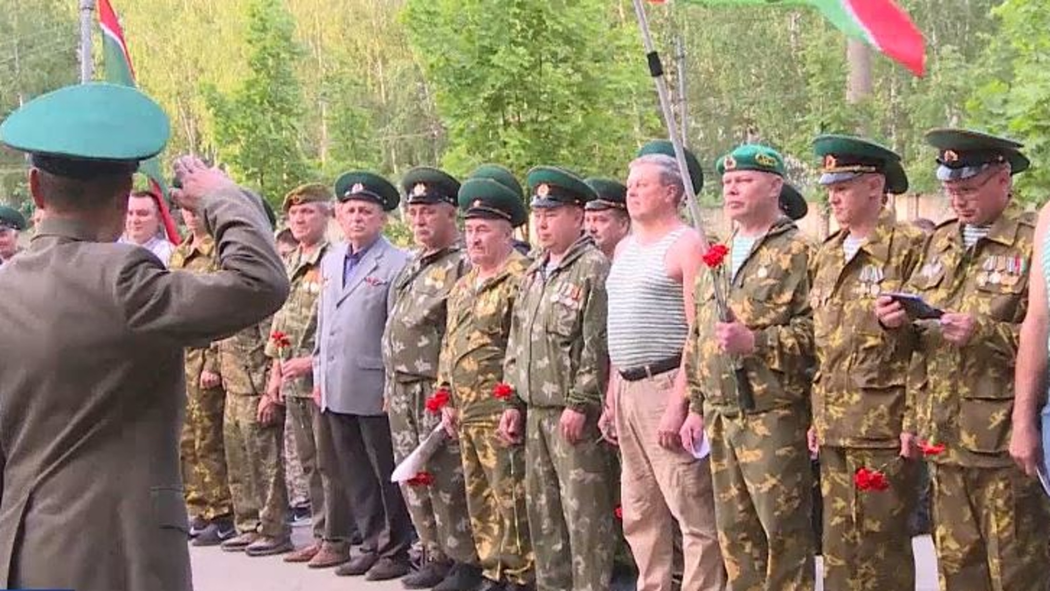 В Йошкар-Оле отмечают День пограничника