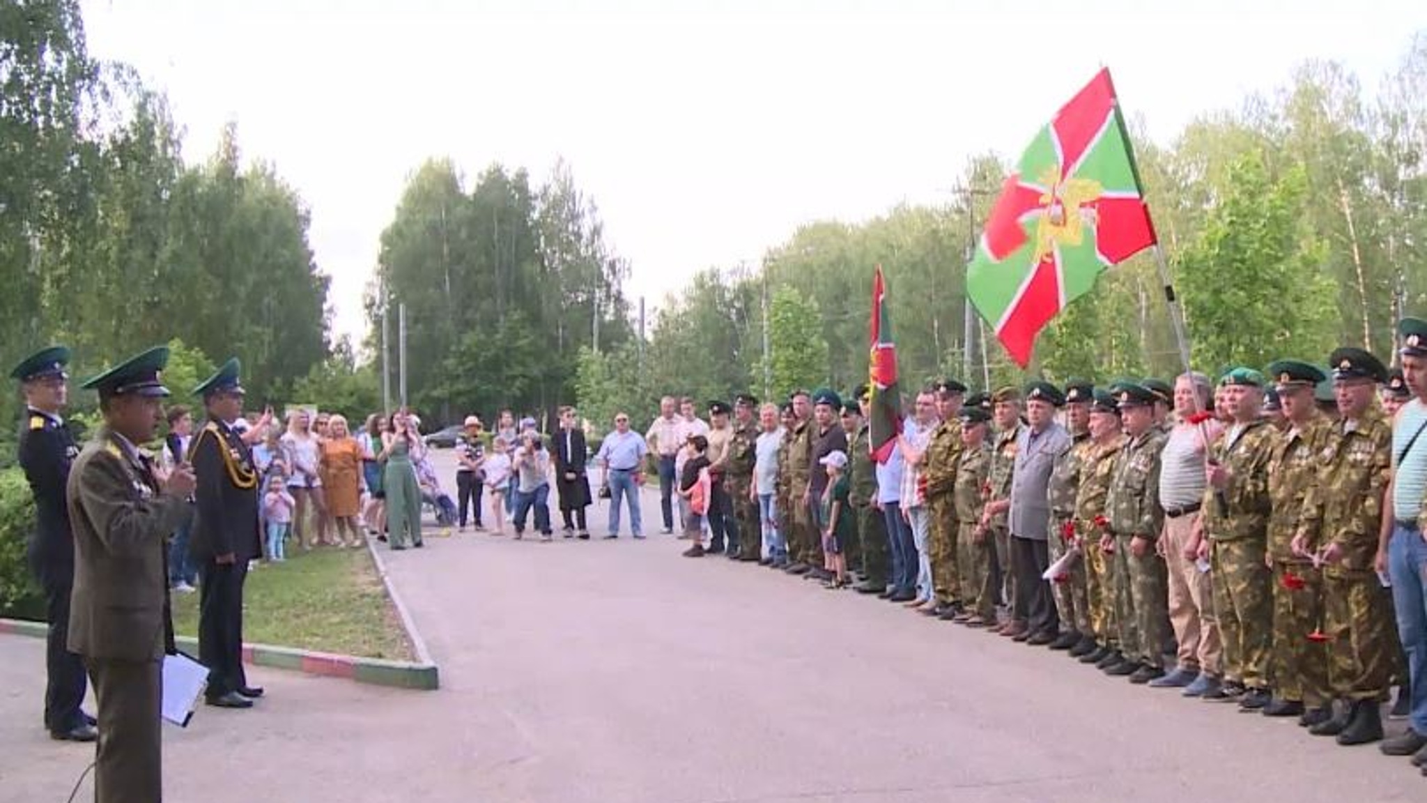 В Йошкар-Оле отмечают День пограничника