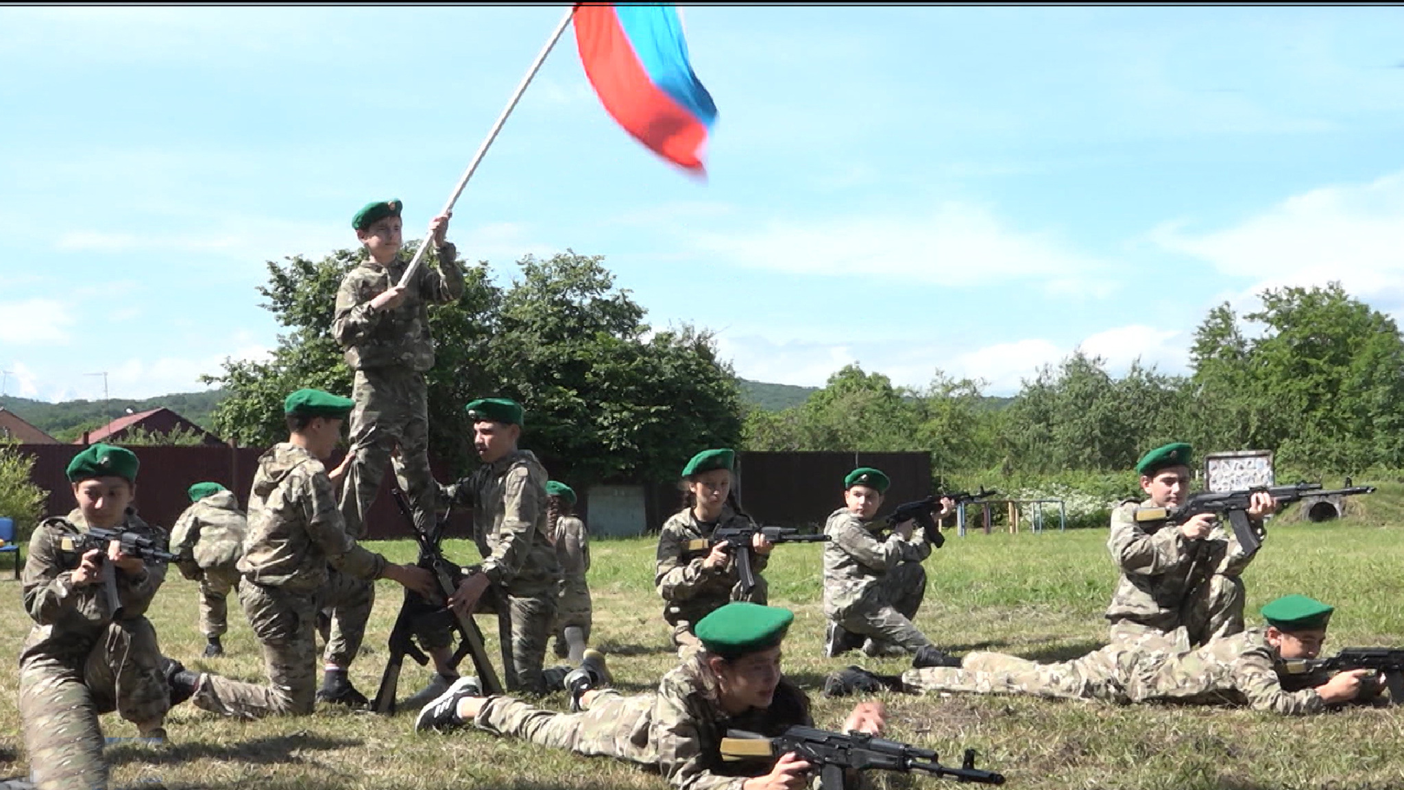 В Алагире прошла спартакиада по военно-прикладному многоборью