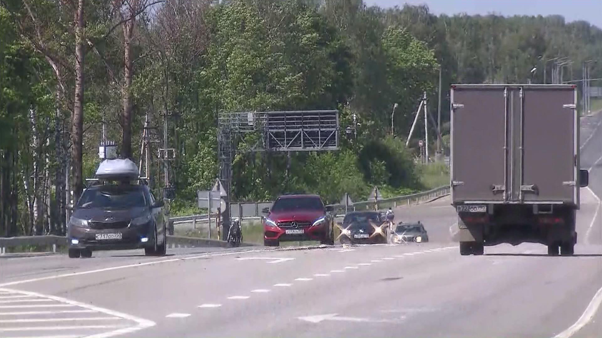 Путепровод в районе Серпухова открыт после ремонта