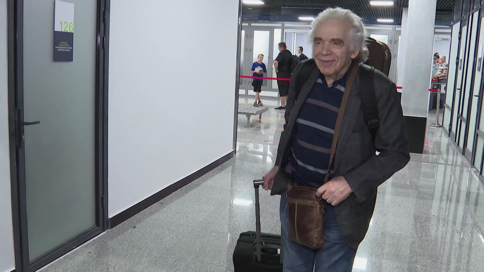 Захар Брон приехал в Уральск, где пройдут мероприятия в честь его юбилея