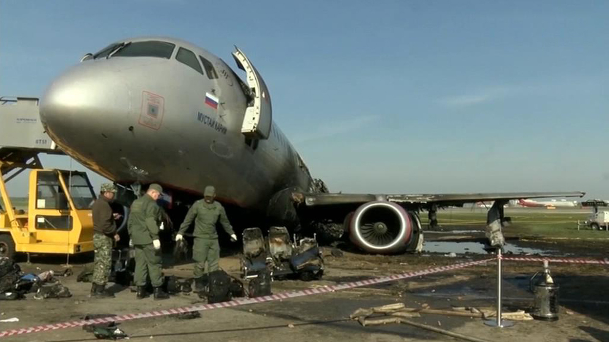 Пилот SSJ100, сгоревшего в Шереметьеве, получил 6 лет колонии-поселения