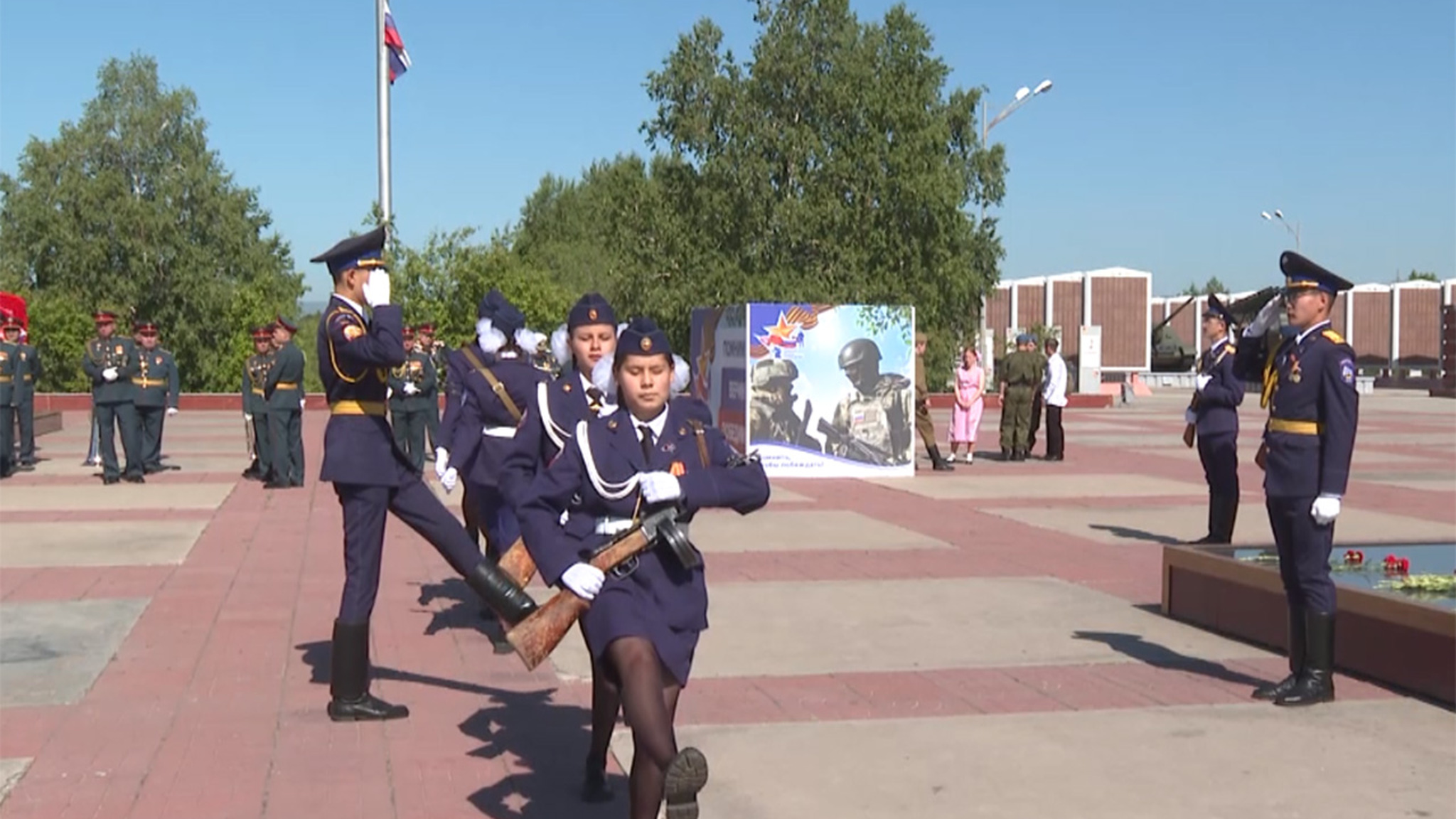 Митинг в День памяти и скорби состоялся в Чите