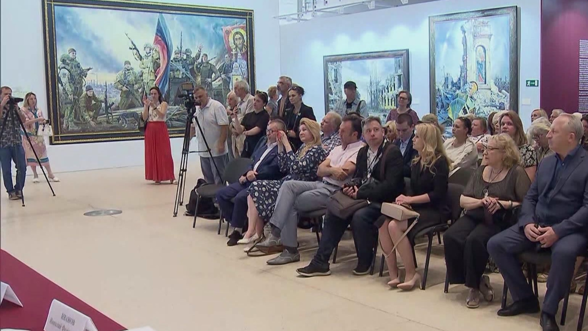 Заседание "Культурного фронта" в Манеже