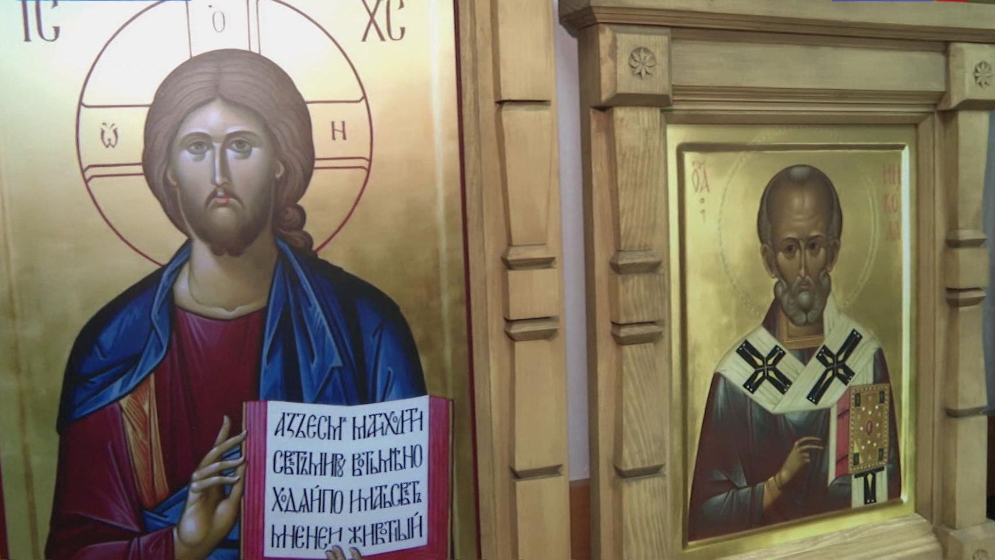 Иркутский техникум архитектуры и строительства, редакция "Вести-Иркутск", совместно решили сделать иконостас