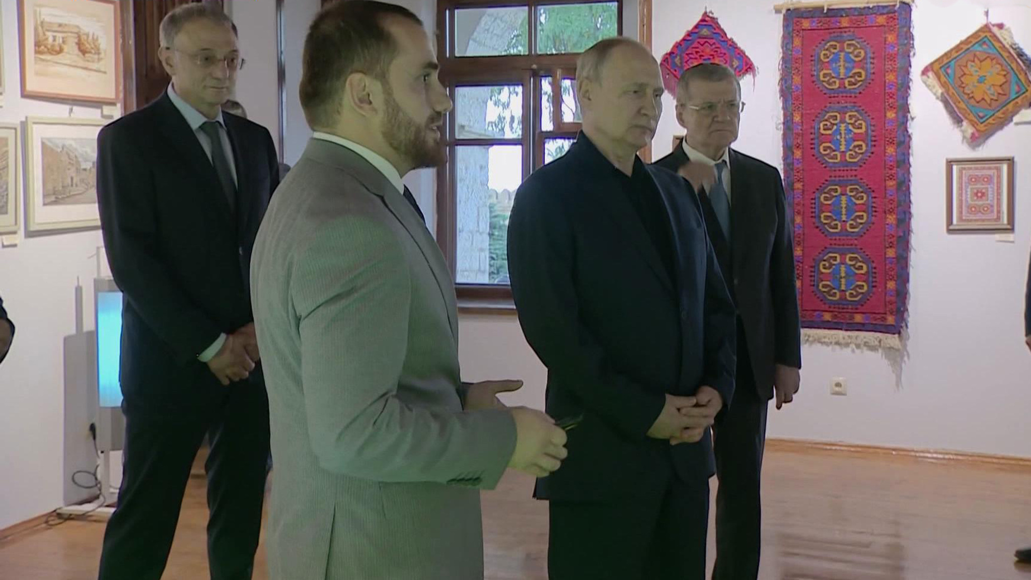 Владимир Путин посетил Дербент