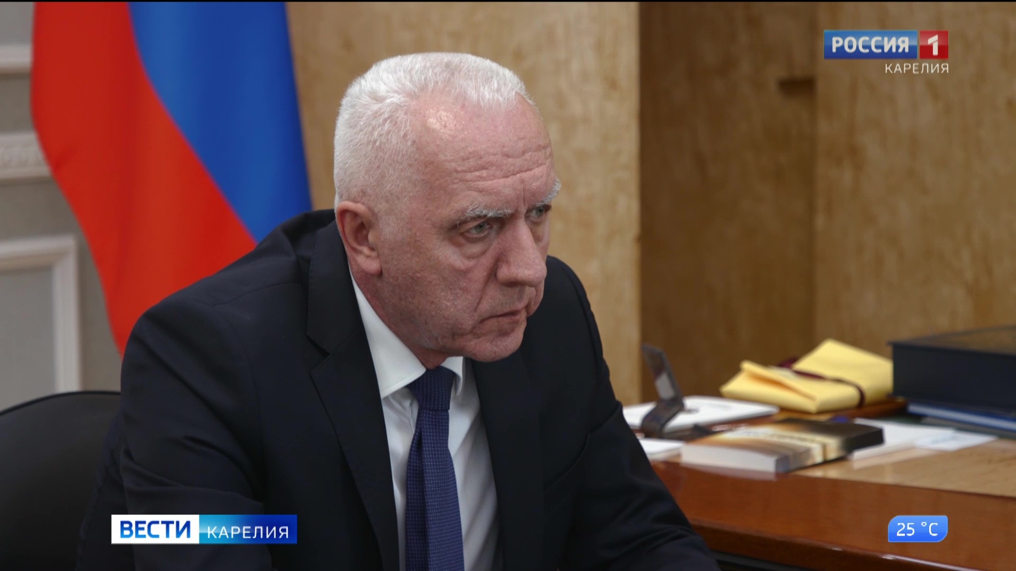 Полномочный представитель президента Александр Гуцан работает в Карелии