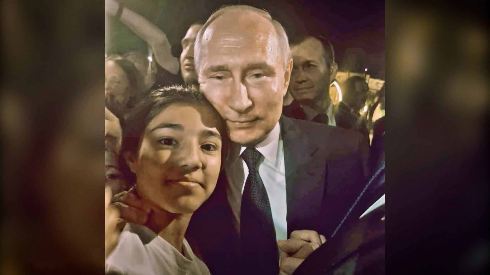 Жители Дербента с восторгом встретили Путина