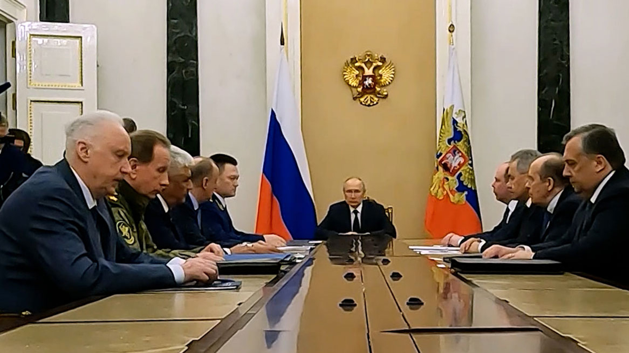 Как проходил Совбез и записывалось обращение Путина
