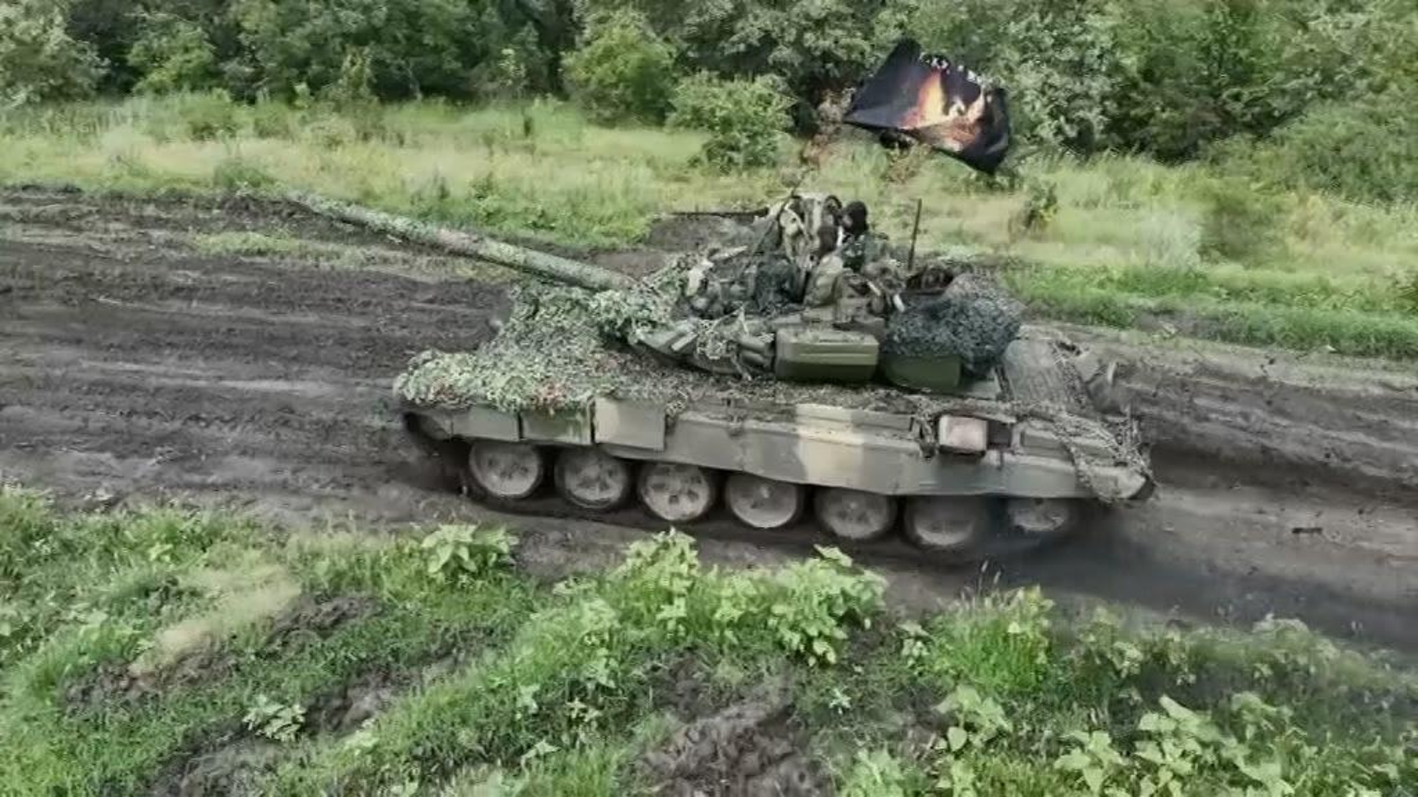 Танкисты ЦВО используют новую тактику