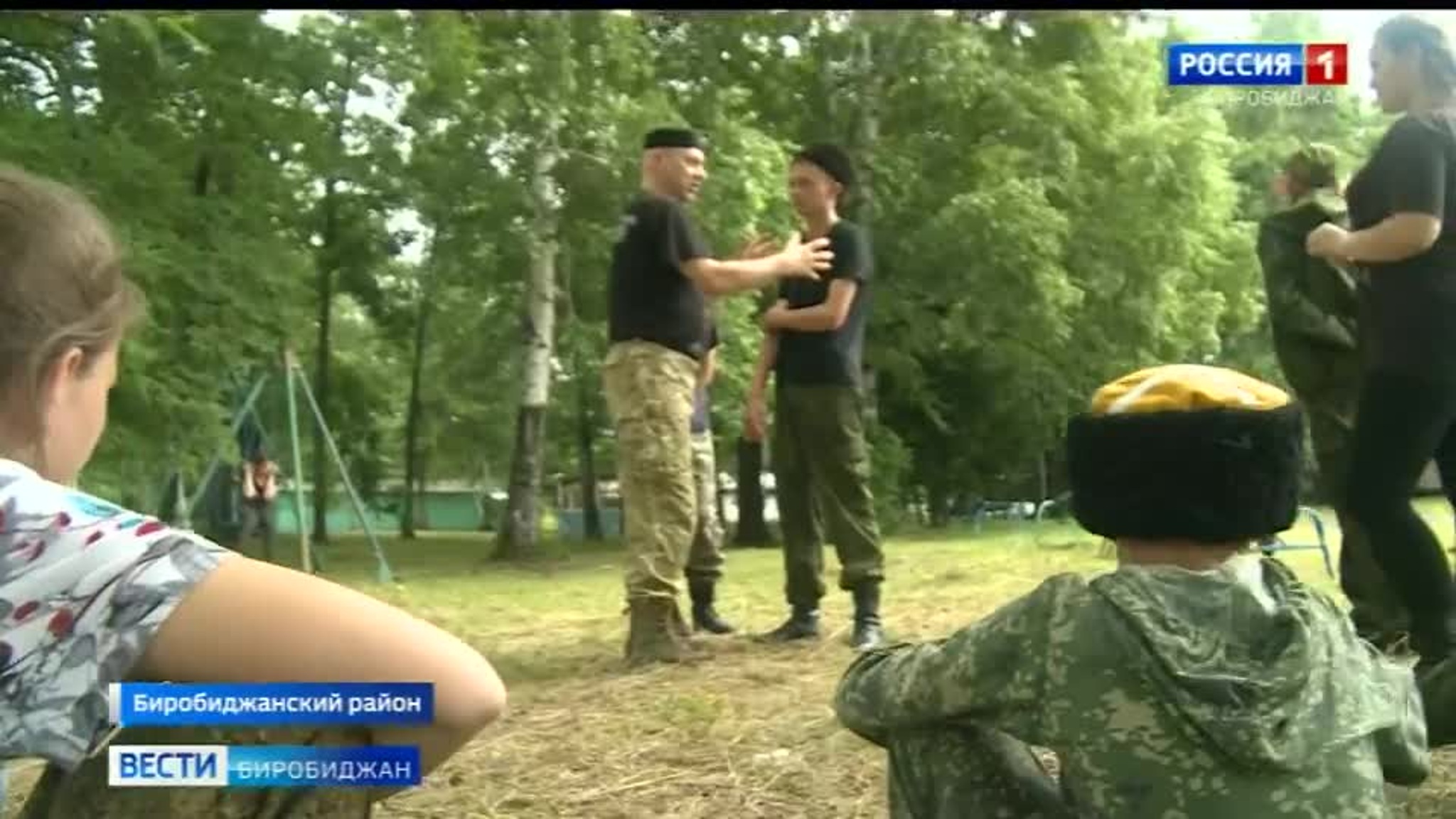 В ЕАО состоялись военно-полевые сборы воспитанников казачьих классов