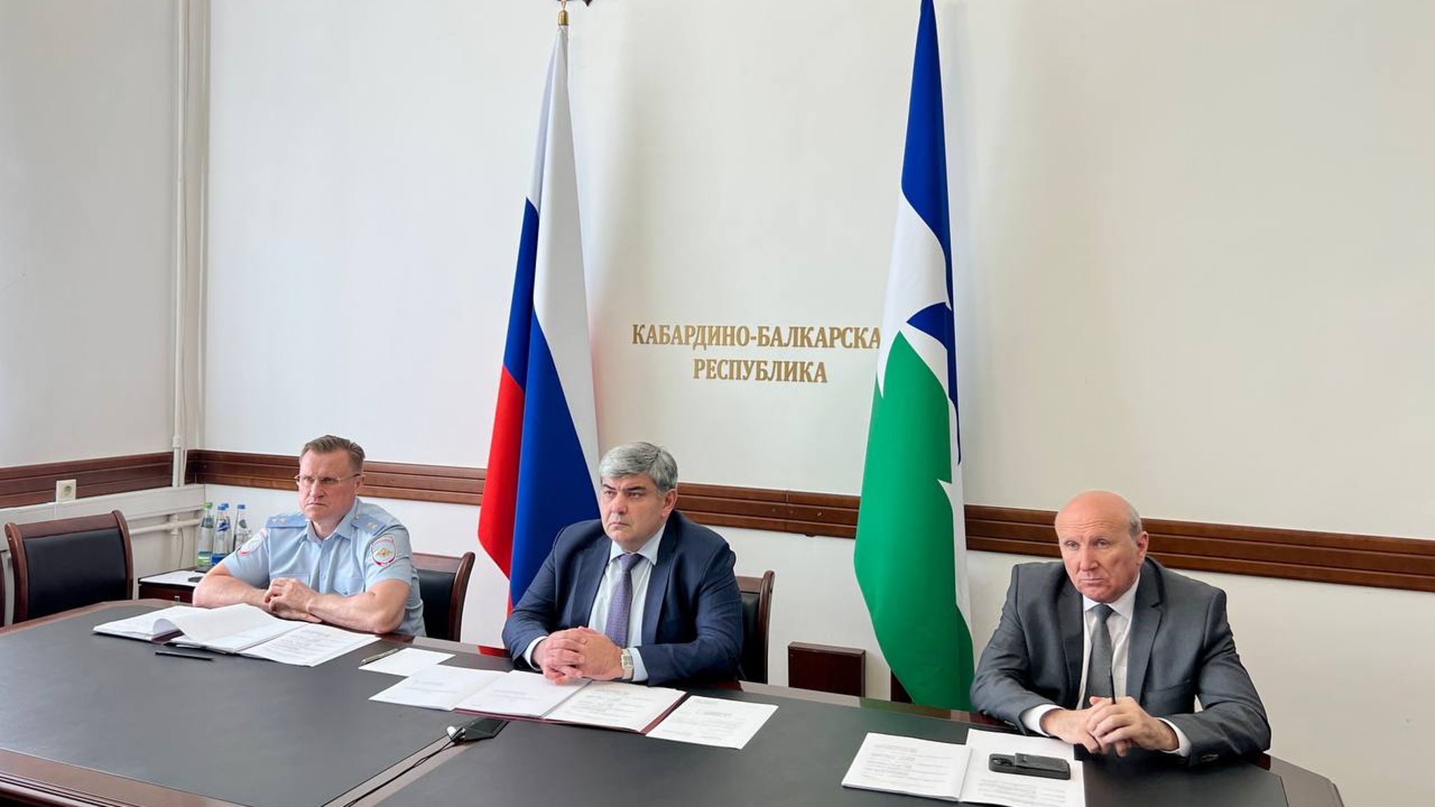 Казбек Коков принял участие в заседании, которое провел Владимир Колокольцев