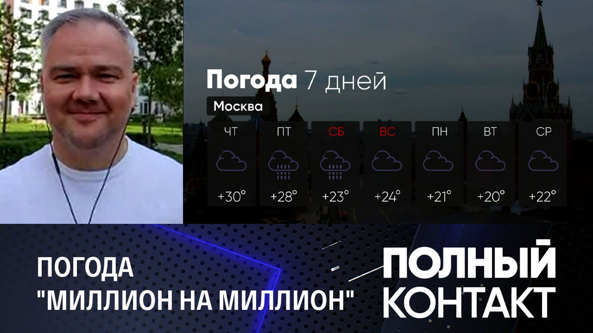 В столице ожидается самый жаркий день с начала лета