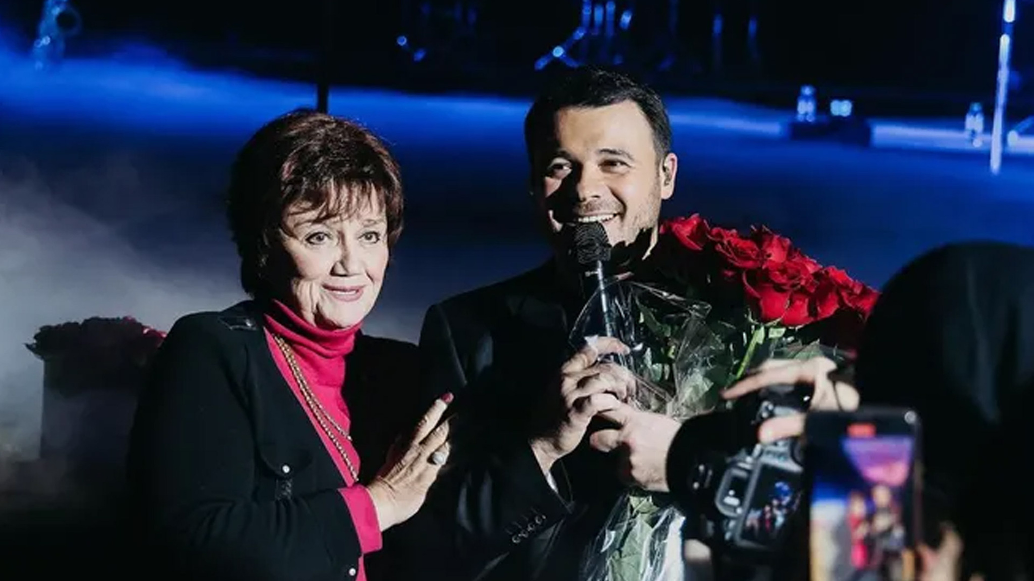 Эмин показал, как выглядит вдова Муслима Магомаева, в день ее 80-летия