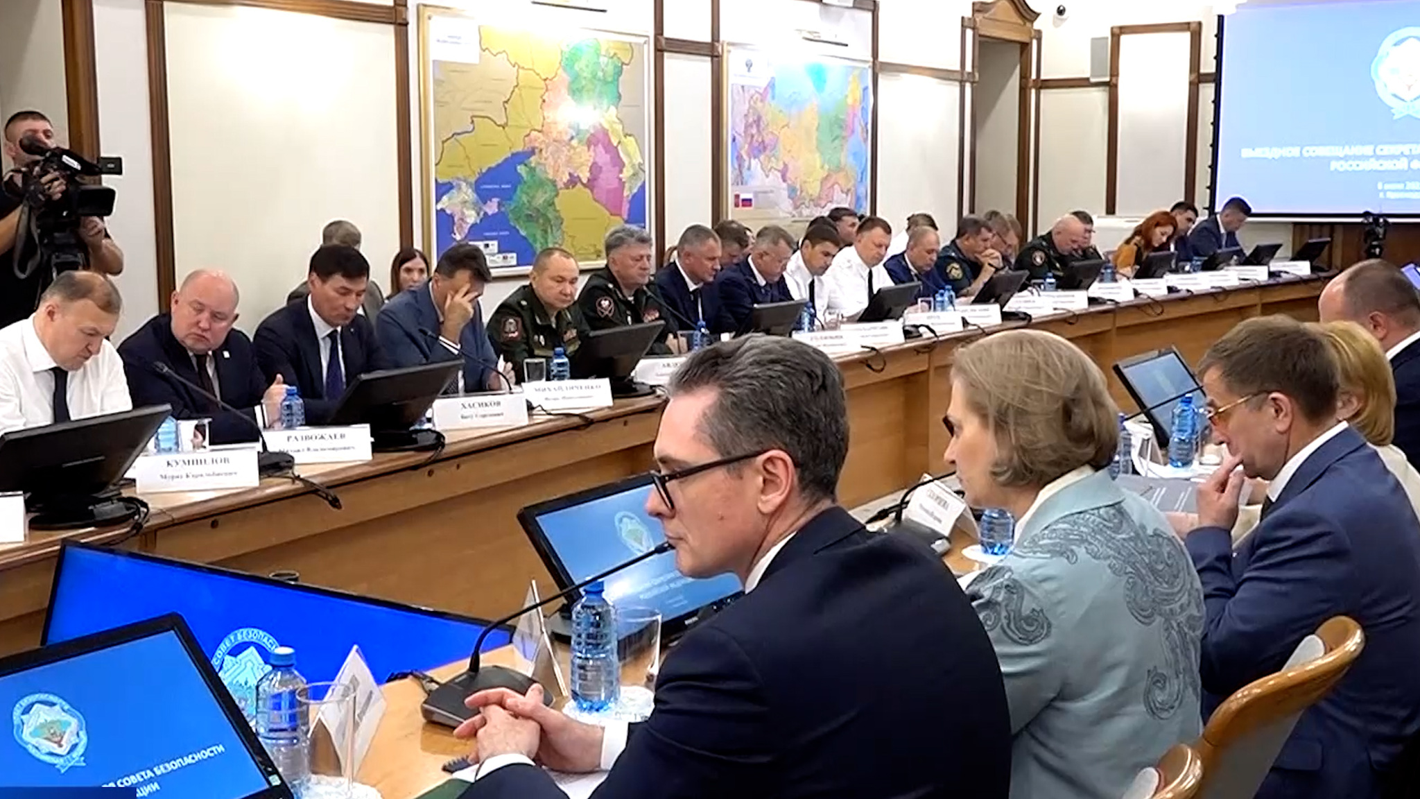 Губернатор Волгоградской области принимает участие в выездном совещании Секретаря Совбеза РФ
