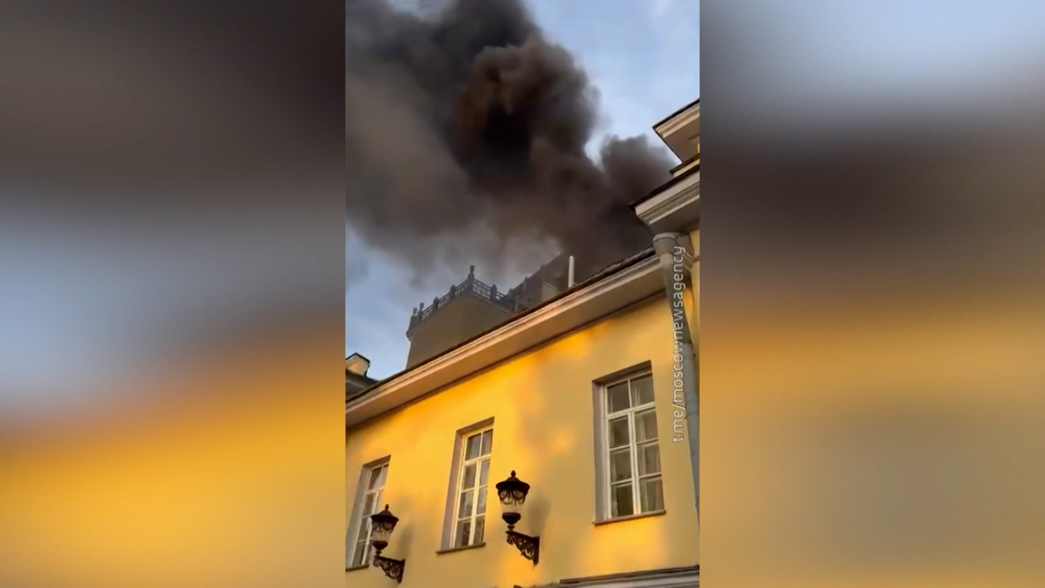 Пожар на Тверском бульваре: обошлось без пострадавших