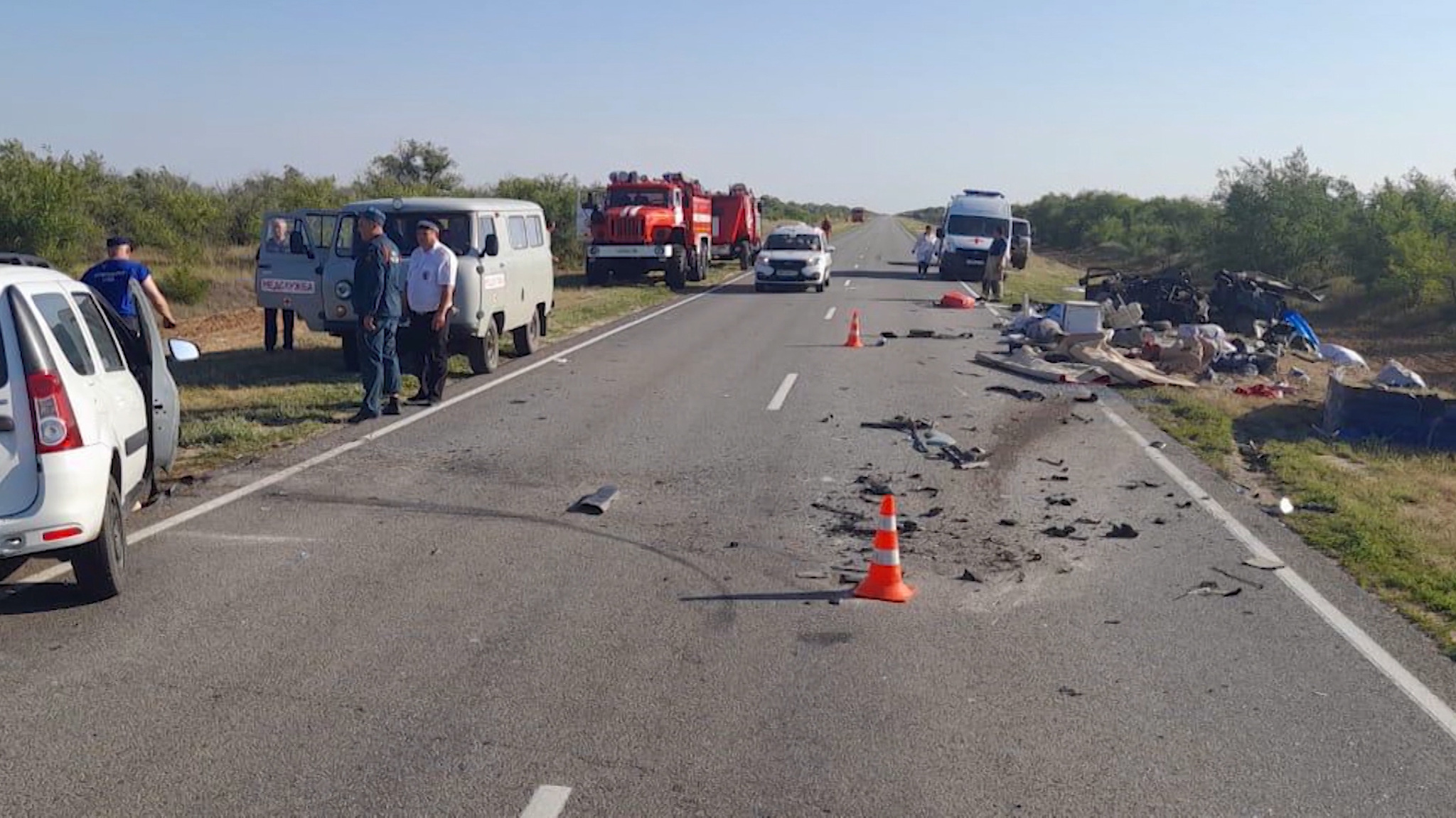 Четверо погибли в ДТП на трассе в Волгоградской области