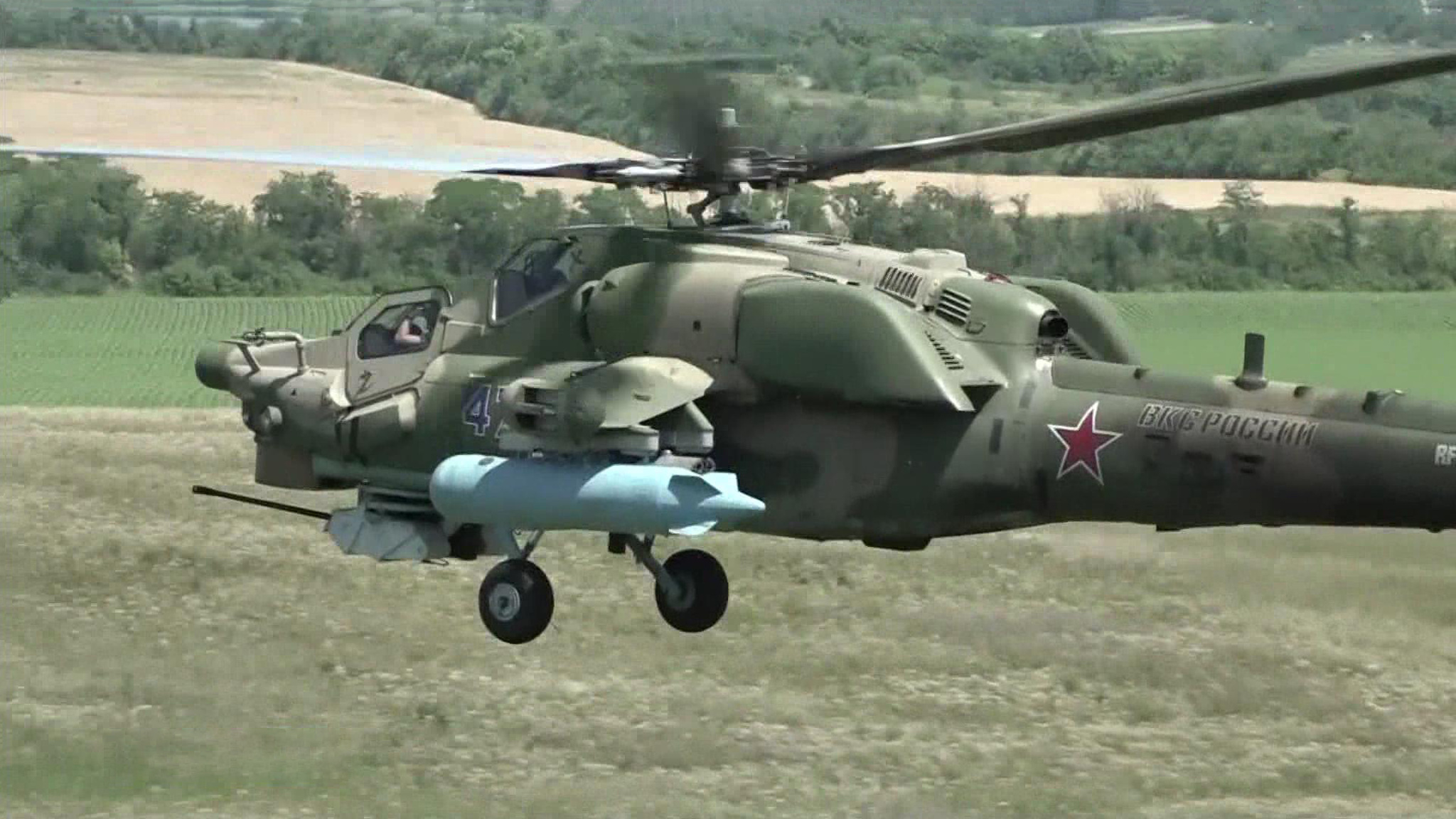 Во вражеских окопах ад и море огня: работа российской авиации